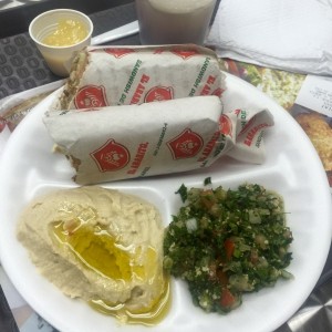 Combo Shawarma mixto