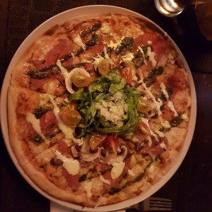 pizza carpaccio