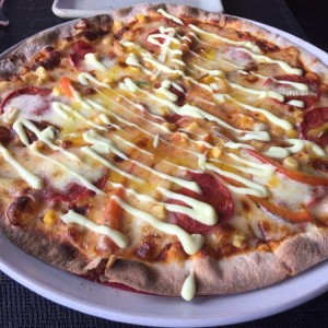 Pizza Brie