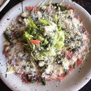 Carpaccio de lomito