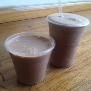 chocolate frio y caliente