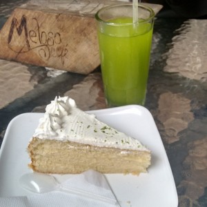torta de limón y limonada con hierbabuena 