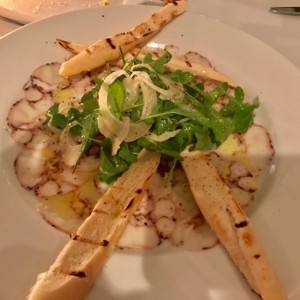Carpaccio de Pulpo