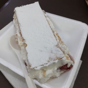 Milhoja de frutas