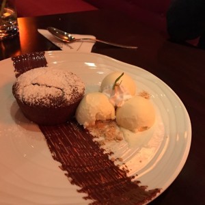 fondant de chocolate