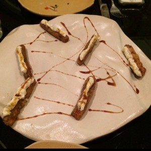 La fondant (bastones de berenjena)