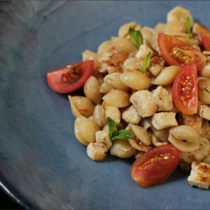 Pasta al fileto con pollo 