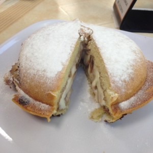 Panini con Gelato de Ferrero Rocher