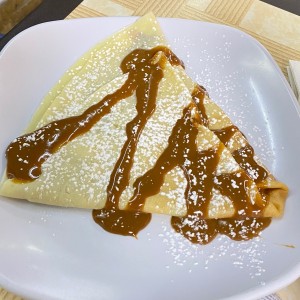 Crepe dulce de leche, buenisimo