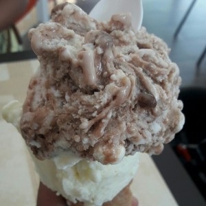 Barquilla de Coco con nutella y pie de limon