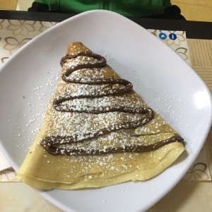 crepe de nutella