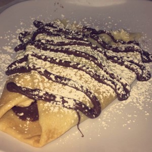 creps de nutella con cambur