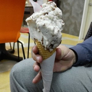 helado de oreo