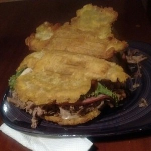 Patacon de carne