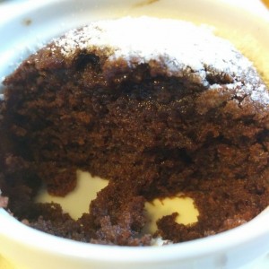 "volcan" de chocolate ?