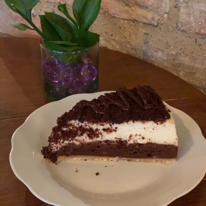 Chessecake de brownie, muy bueno