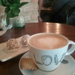 latte y trufas de limon