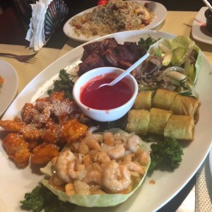 Plato de degustacion