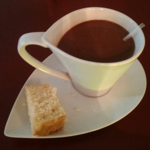 Chocolate caliente grande