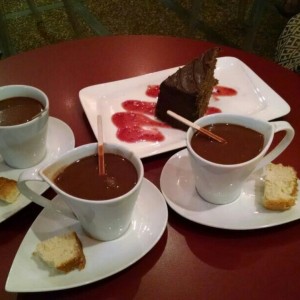 taza de chocolate