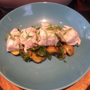 pescado blanco al vapor 