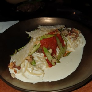pasta con cordero