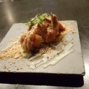 Langostinos Tempura