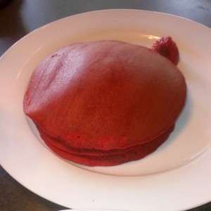 Panquecas Red Velvet