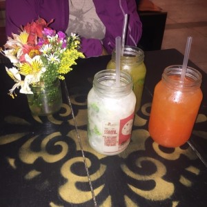 mojito de coco, mojito parchita y Cocuy Loco.