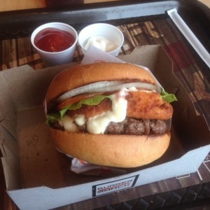 la hamburguesa Shack!!!
