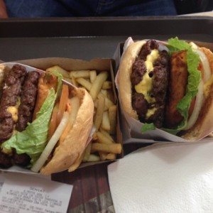 combo doble con extra de shack