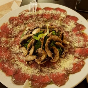Carpaccio de lomito