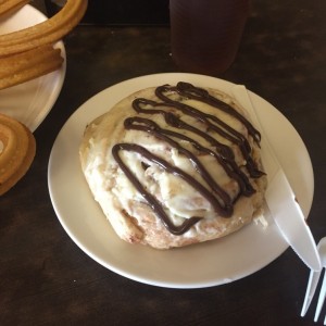 roll de chocolate