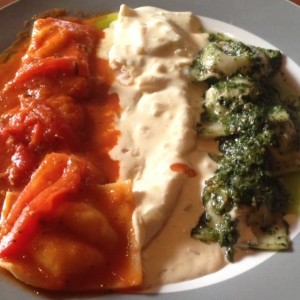 Trio di ravioli