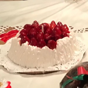 torta de fresa