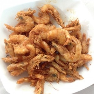 Camarones crunch