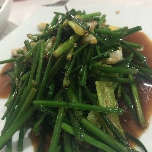 Flores de ajo 