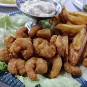 camarones rebosados