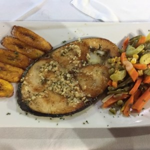 Rueda de Carite al ajillo