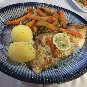 Filet de pescado del dia 