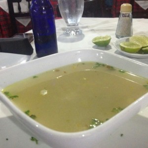 Sopa de Pescado, muy buena