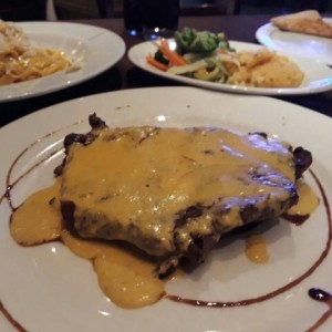 Steak Solomo a la mostaza