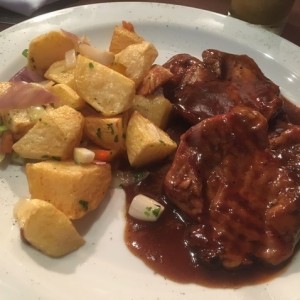 Lomo de Cerdo en Salsa BBQ