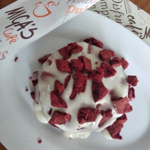 Panquecas Red Velvet