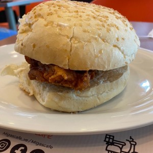 Hamburguesa crispy 