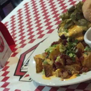 Hamburguesa corta fuegos 
