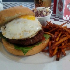 hamburguesa la silla