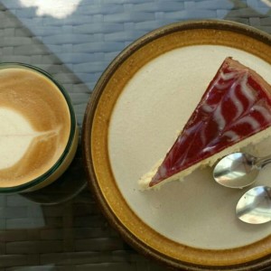 cheesecake de fresa