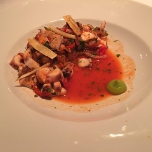 Entrada: Pulpo Picantoso