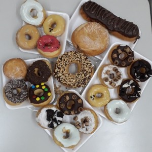 Variedad de Donas